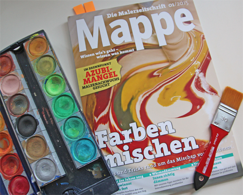 Mappe-Farben-Mischen