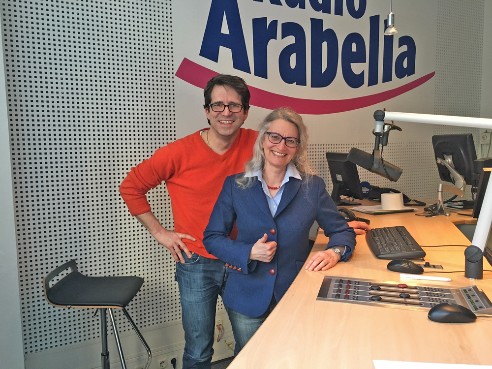 2016 Interview bei Radio Arabella München